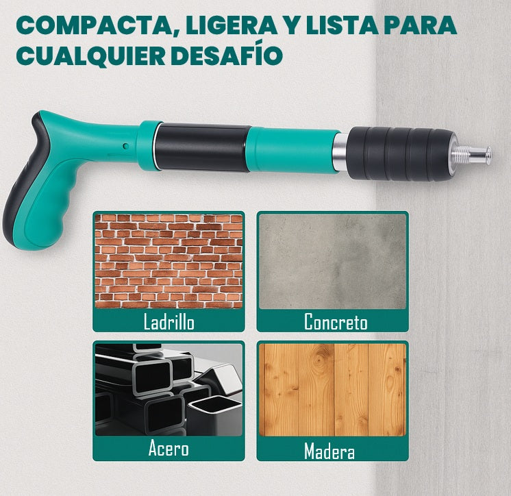 ClavoMaster ™ PISTOLA DE CLAVOS + 🎁 Incluye 100 CLAVOS GRATIS