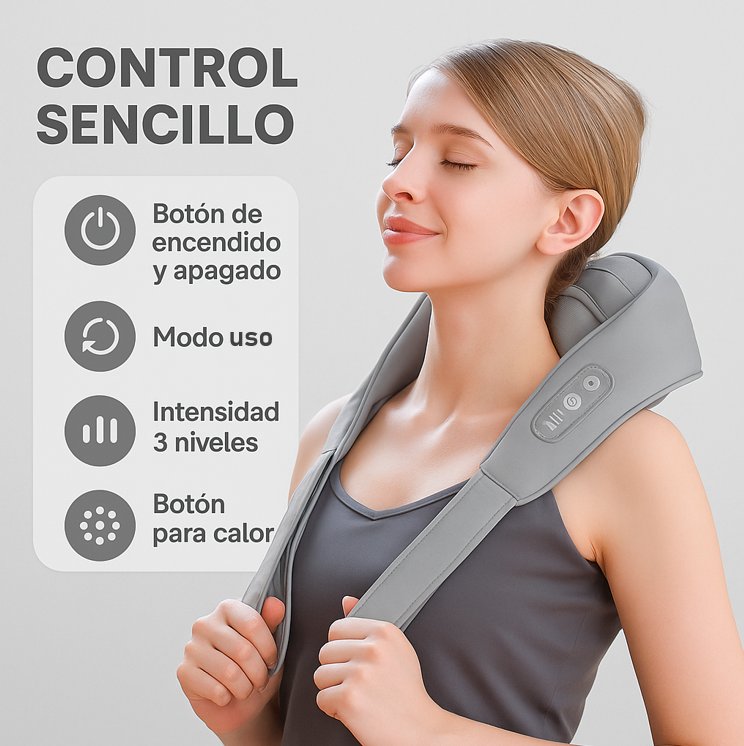 RelaxPro™ | Masajeador 4 en 1