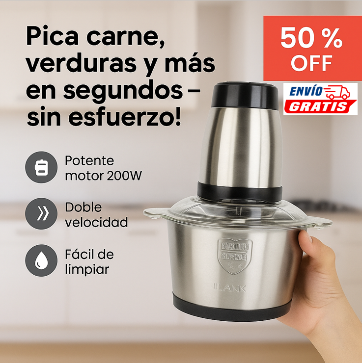 PicaMax™ PICADORA ELECTRICA DOS VELOCIDADES