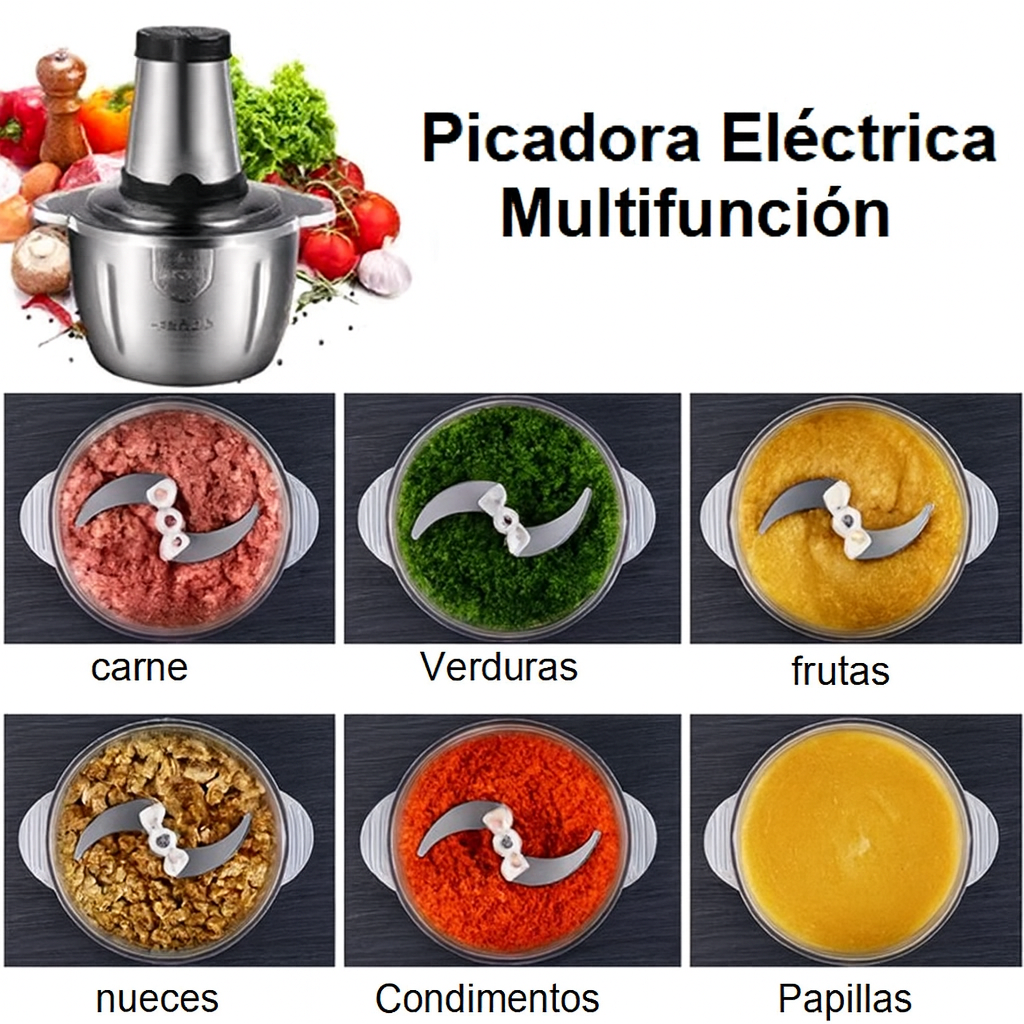 PicaMax™ PICADORA ELECTRICA DOS VELOCIDADES