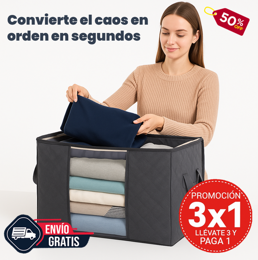 Organizador de Ropa – Ahorra Espacio – Clóset Ordenado en Segundos