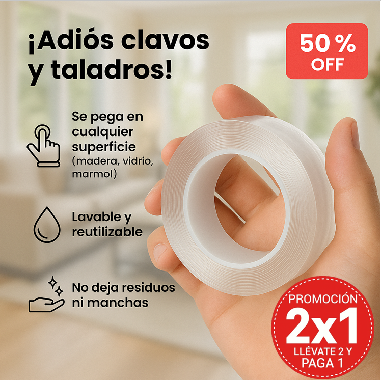 NanoFix™ Pack 2x1 CINTA NANO DE 3 MTS