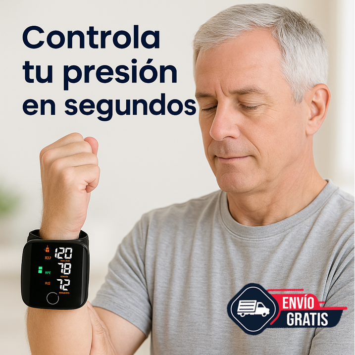 Tensiómetro Digital – Medición Instantánea – Controla tu presión en segundos desde casa