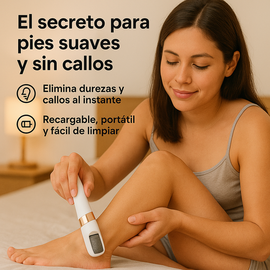 Removedor Eléctrico de Callos – Pies suaves en 5 minutos
